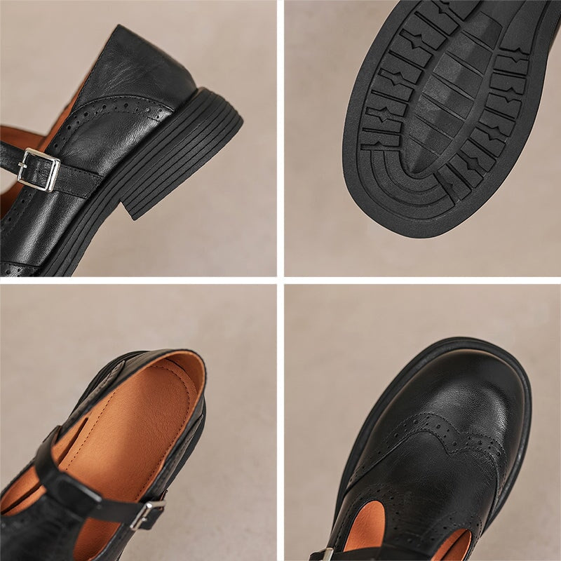 Velda™ | Eleganckie Skórzane Mary Jane