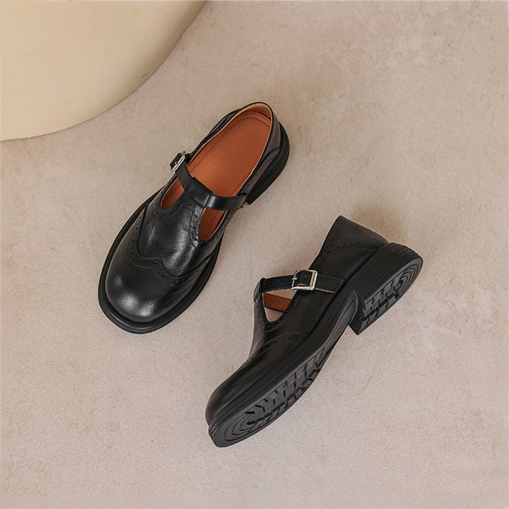 Velda™ | Eleganckie Skórzane Mary Jane