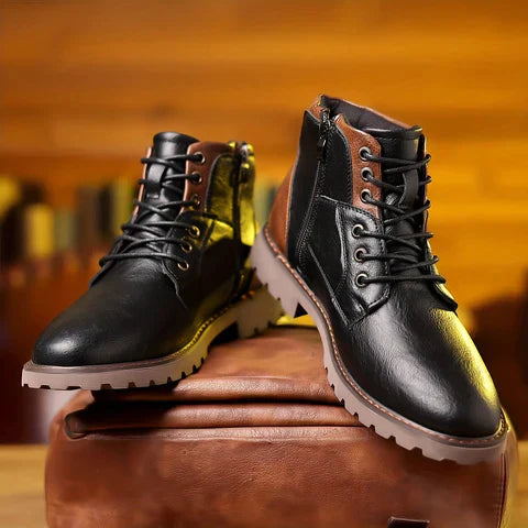 Jethro™ | Premium Skórzane Sznurowane Buty