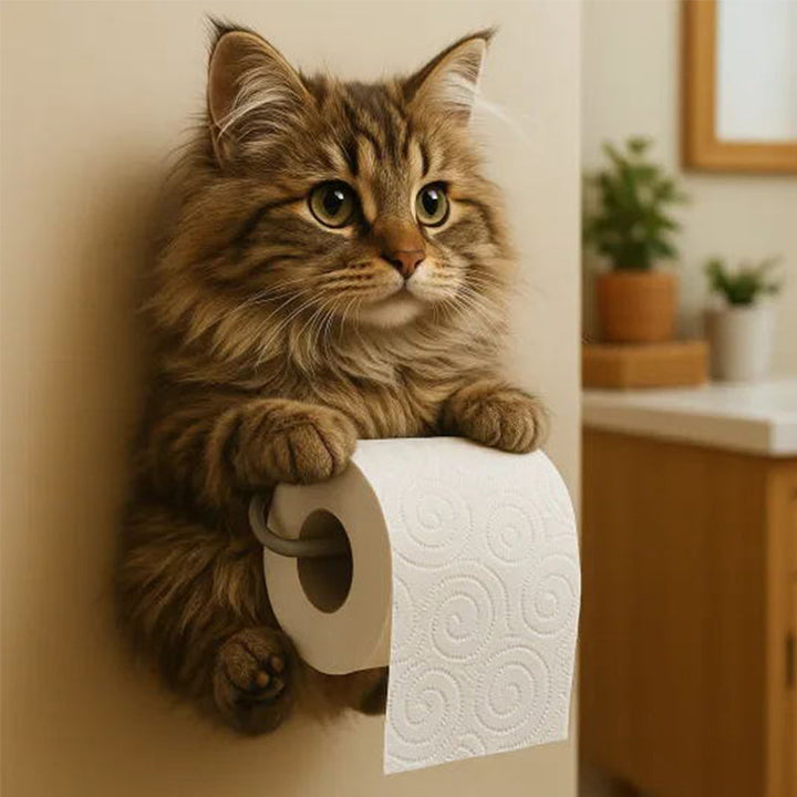 Minoes™ | Designerski Uchwyt na Papier Toaletowy